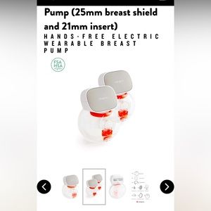 Imani hands free breast pump